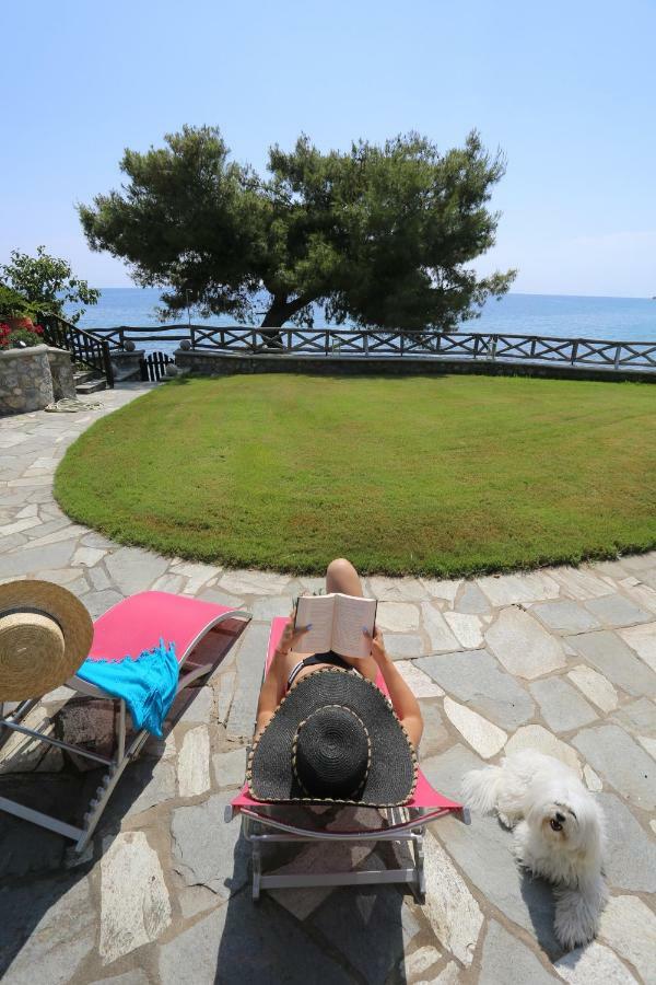 Seaside Lägenhet Agia Paraskevi  Exteriör bild